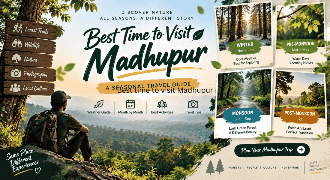 Best time to visit Madhupur