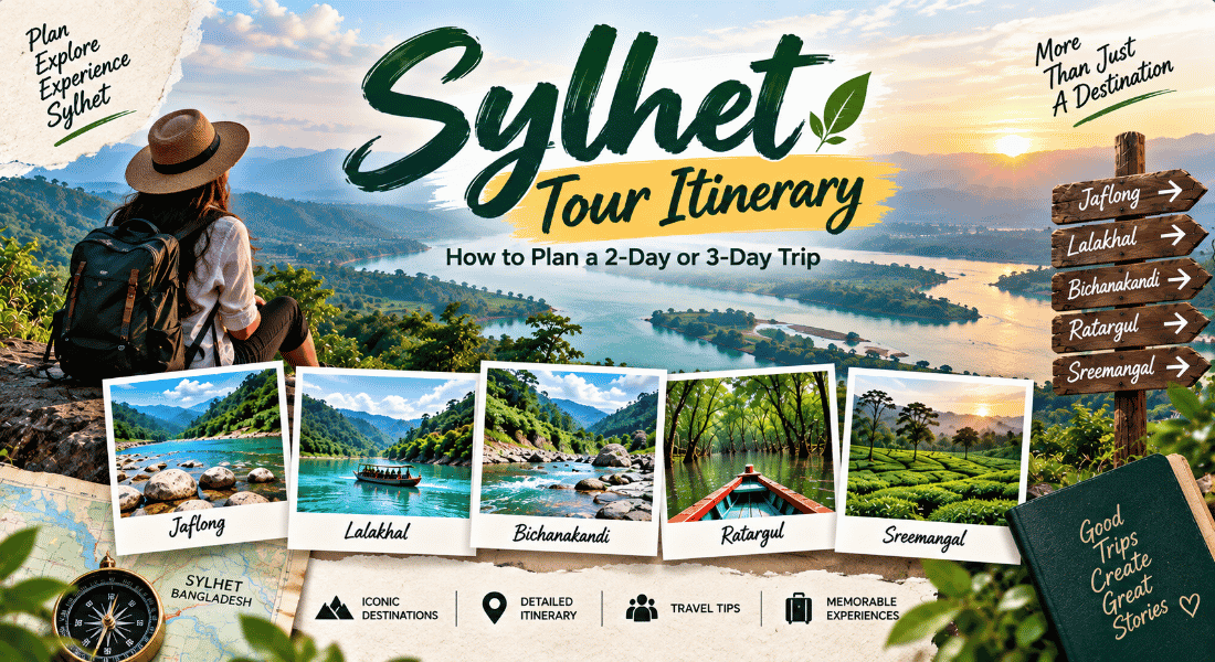 Sylhet Tour Itinerary