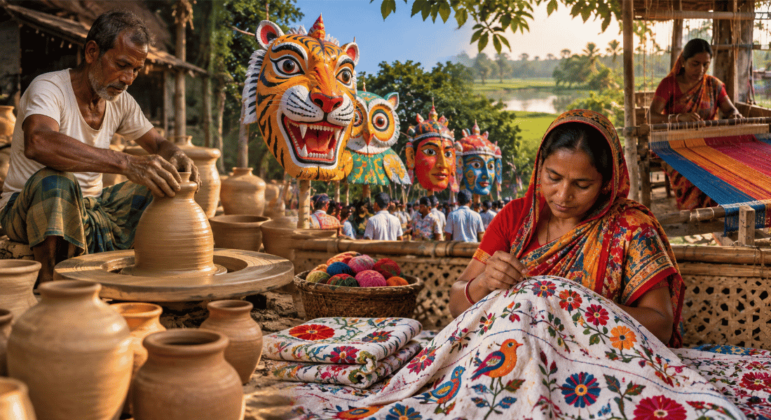 Traditional Arts, Crafts & Folk Traditions of Bangladesh