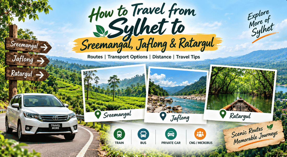 How To Travel From Sylhet To Sreemangal