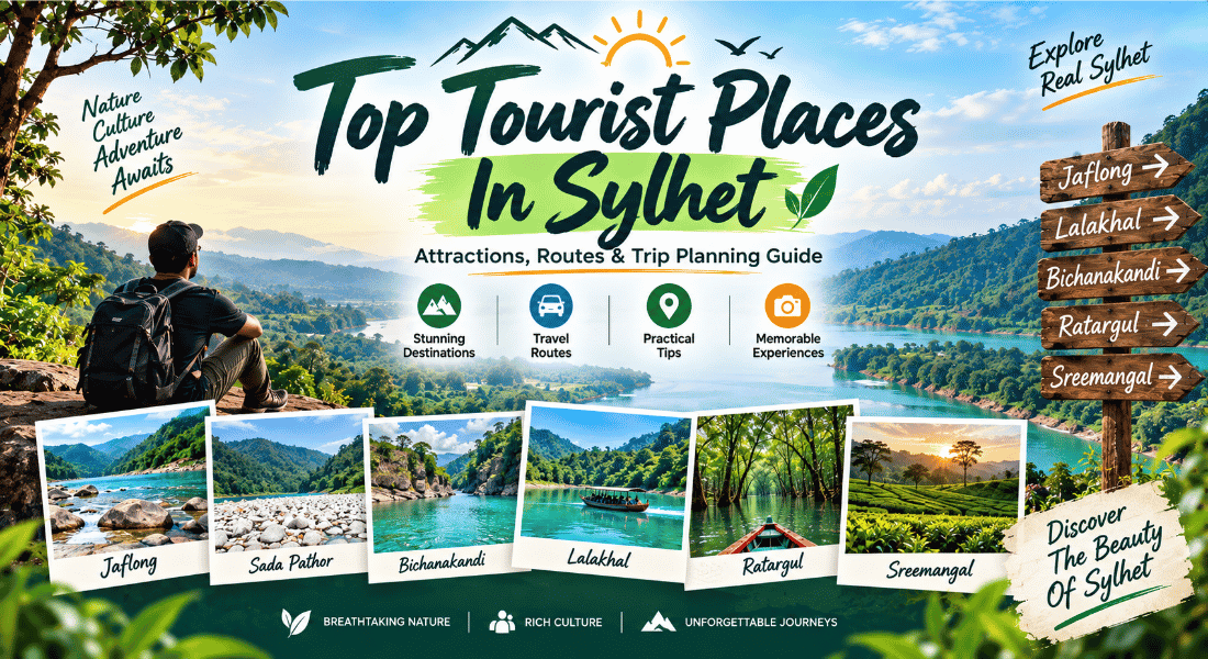 Top Tourist Places In Sylhet