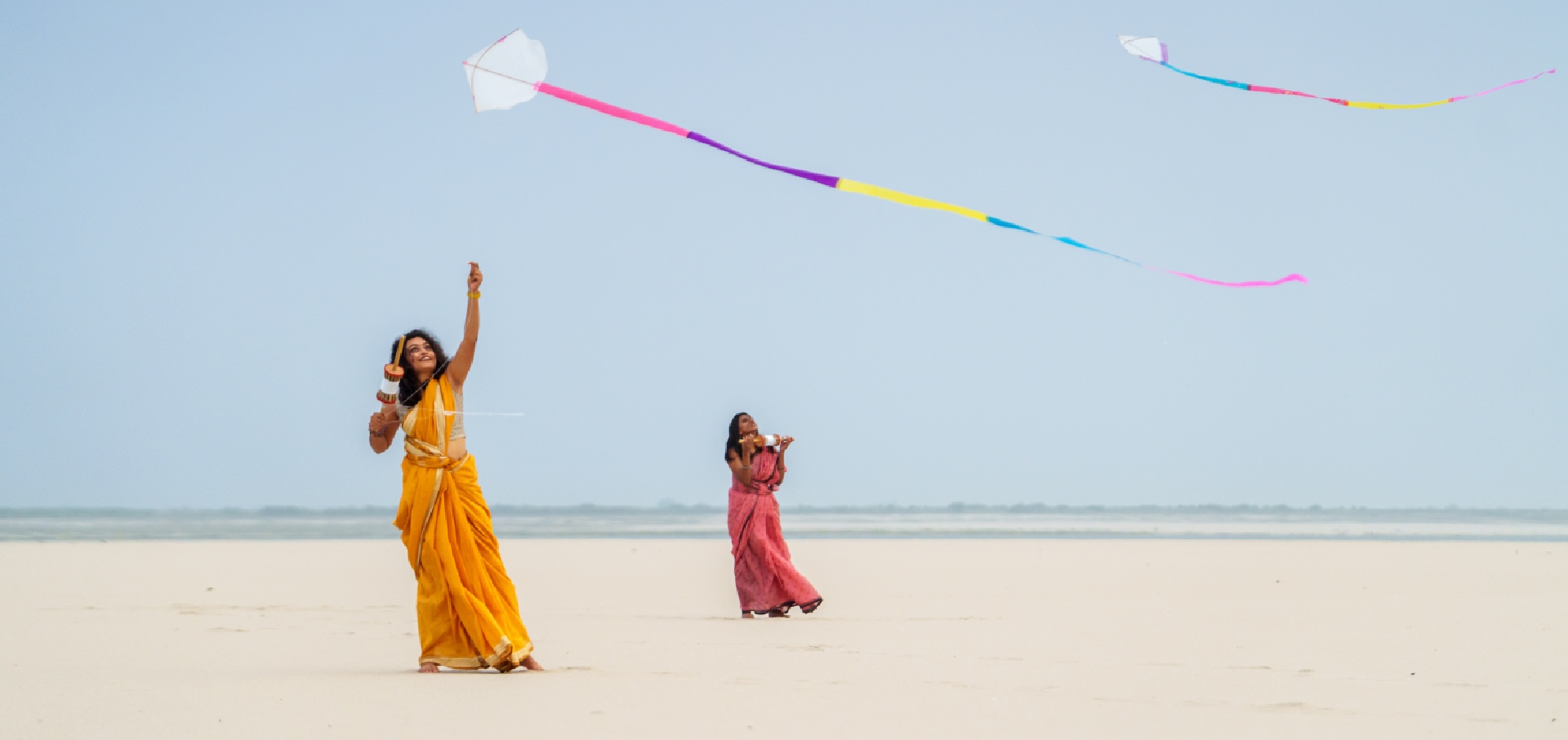 Experience Kite flying in breezy Padma shore