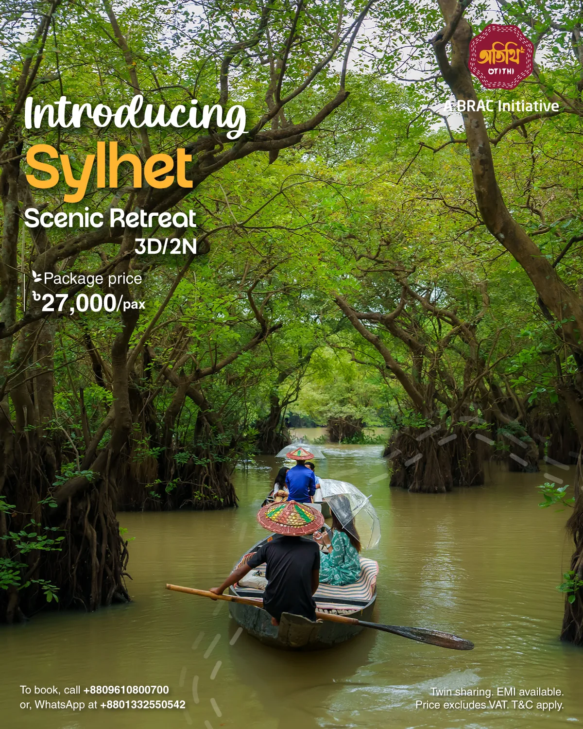 Sylhet Scenic Retreat (3D/2N)