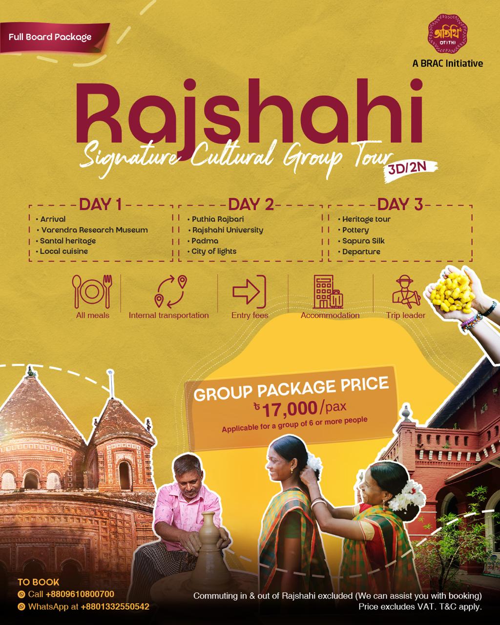 Rajshahi Signature Cultural Group Tour